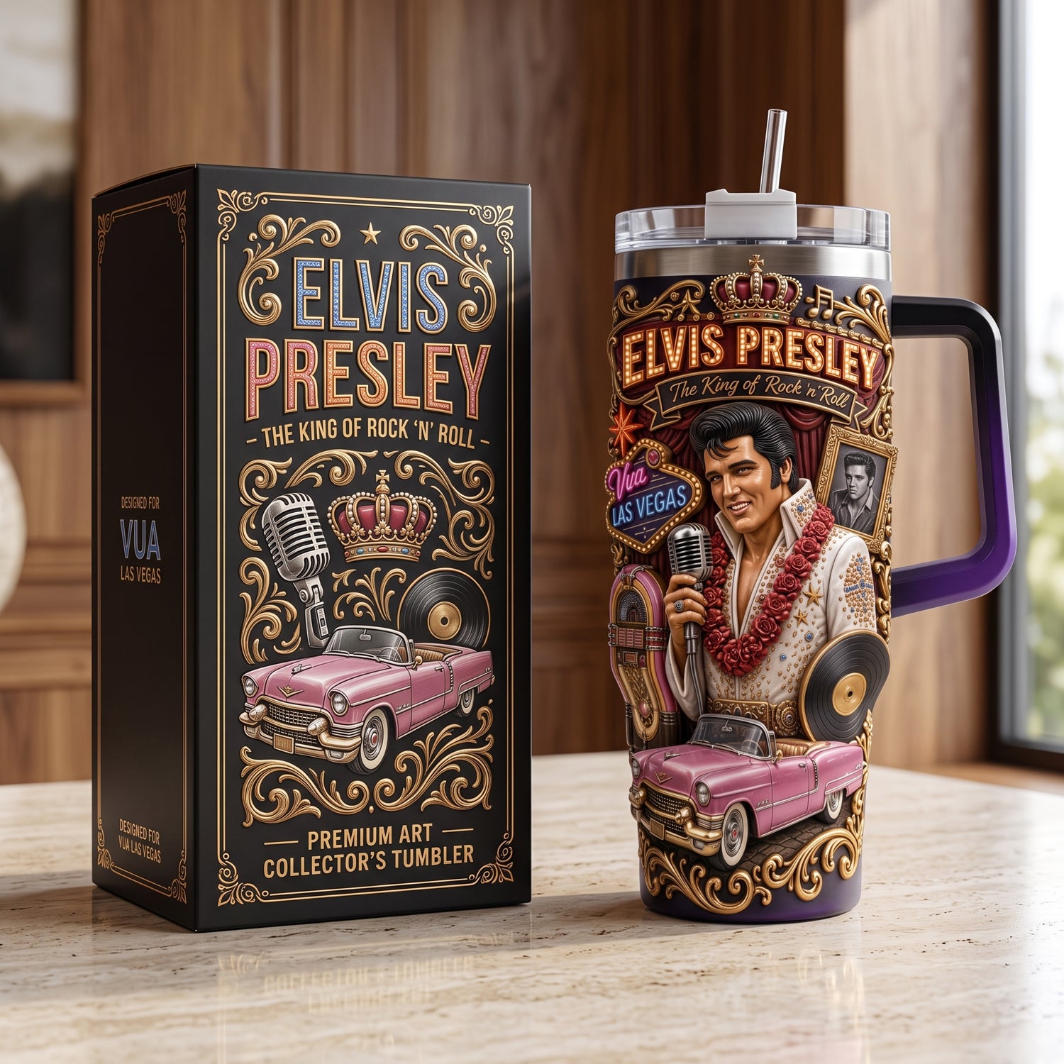 Premium EP2 40oz Tumbler With Handle