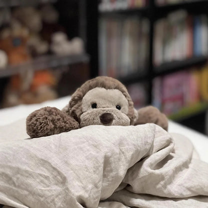 【In Stock】Jellycat 34CM Smudge Monkey Plush Toy Comforting Toy Children'S Figurines And Dolls As Birthday Gifts