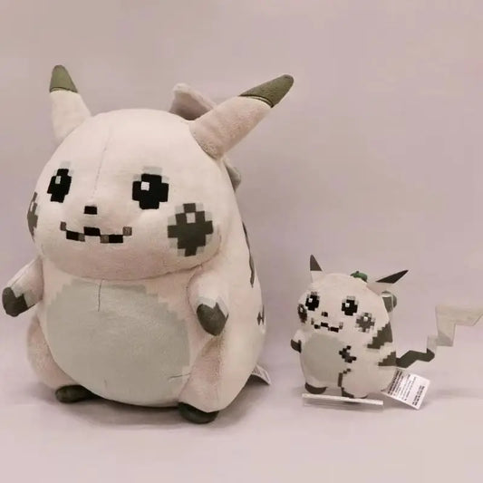 Genuine PokéMon Center PokéMon 30th Anniversary Original Pixel Style Plush Toy Stuffed Doll Anime Fans Collection Toy Gift