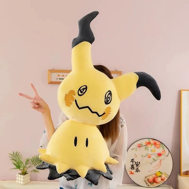 New 50-90cm Pokemon Mimikyu Plush Toy Body Pillow Sofa Cushion Sleep Comfort Companion Cute Stuffed Doll Room Decoration Gifts