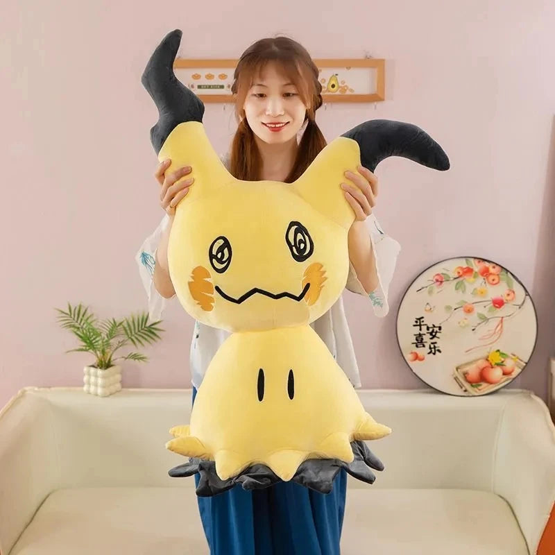 New 50-90cm Pokemon Mimikyu Plush Toy Body Pillow Sofa Cushion Sleep Comfort Companion Cute Stuffed Doll Room Decoration Gifts