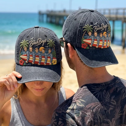 TBB Tropical Surf Distressed Denim Cap