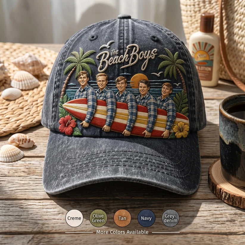 TBB Tropical Surf Distressed Denim Cap