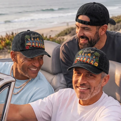 TBB Tropical Surf Distressed Denim Cap
